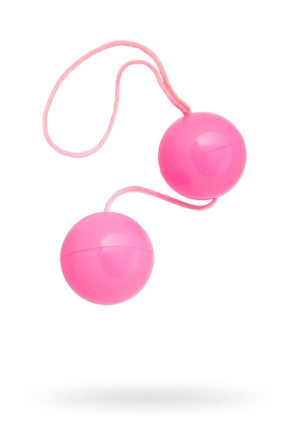 Вагинальные шарики Toyfa, ABS пластик, розовый, 20,5 см, Ø 3,5 см (арт. 885006-3)