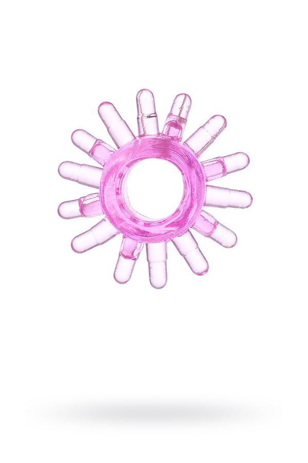 Эрекционное кольцо Toyfa, TPE, розовый, Ø 3,5 см (арт. 818003-3)