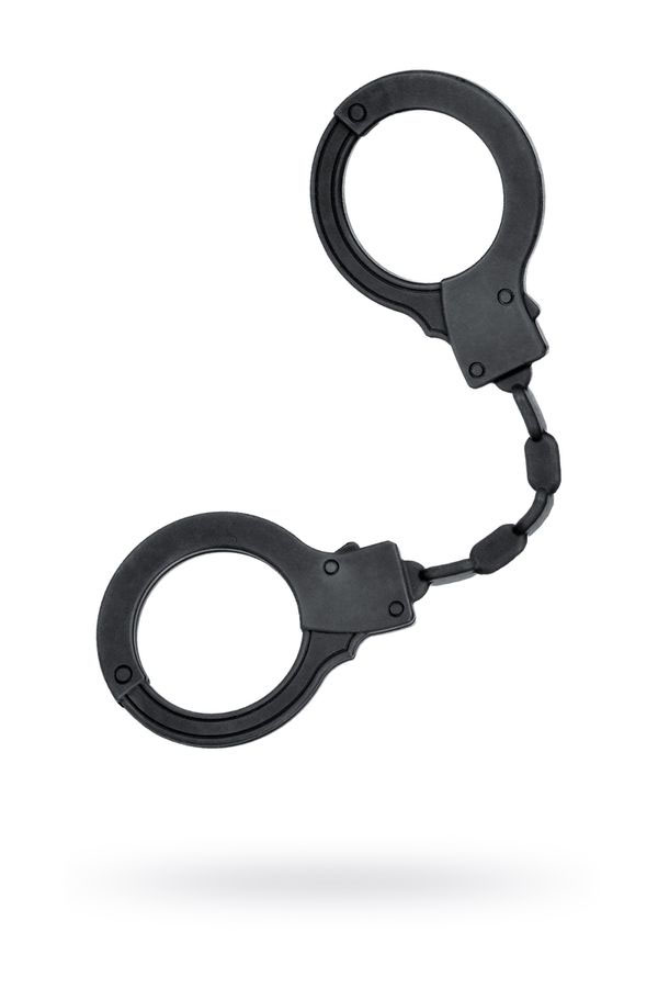 Силиконовые наручники A-Toys by TOYFA, силикон, черные, 33 см (арт. 766002)
