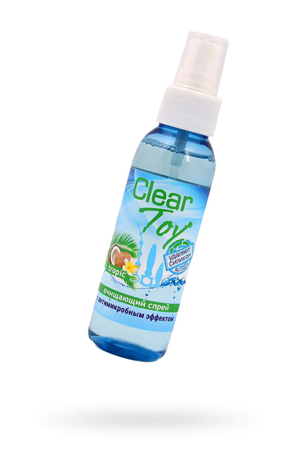 Очищающий спрей "Clear toy" Tropic с антимикробным эффектом (с тропическим ароматом), 100 мл (арт. LB-14011)