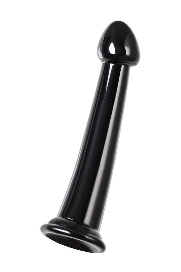 Нереалистичный фаллоимитатор Jelly Dildo M Toyfa Basic, TPE, черный, 16,5 см, Ø 3,5 см (арт. 882026-5)