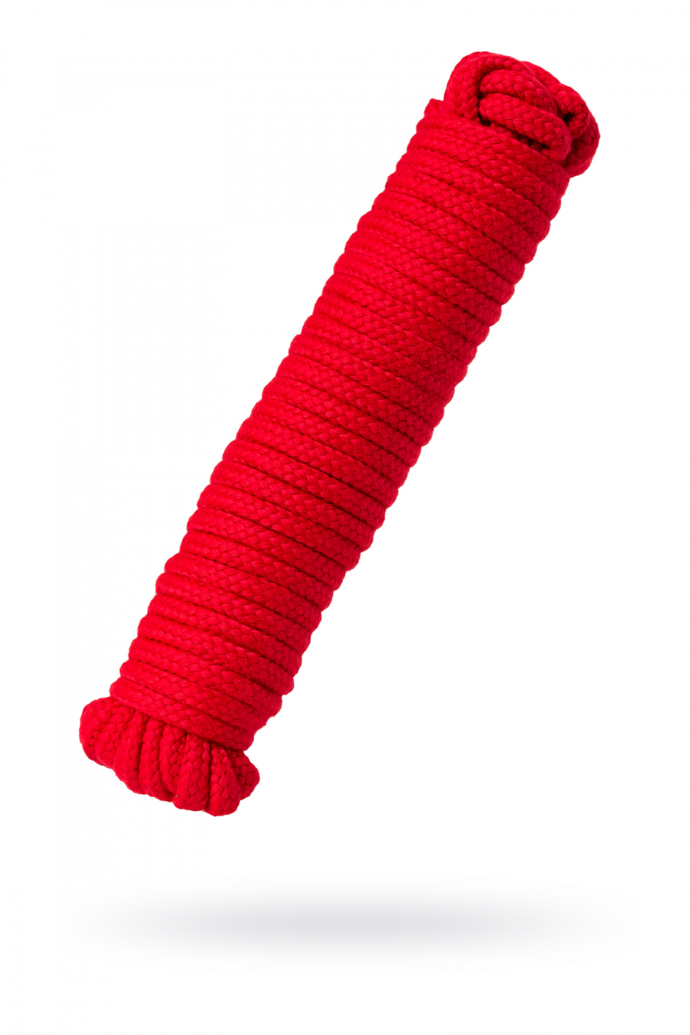 Веревка для бондажа Штучки-дрючки, текстиль, красная, 10 м, Ø 8 мм (арт. 690209)
