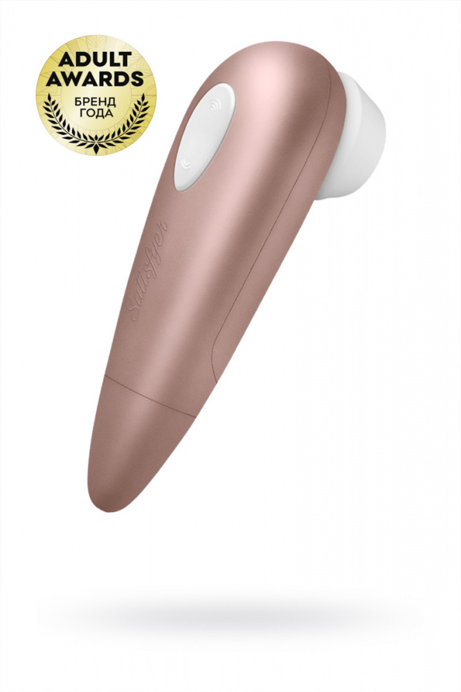 Вакуум-волновой бесконтактный стимулятор клитора Satisfyer 1 NG, ABS пластик, розовый, 14 см (J2018-6N)
