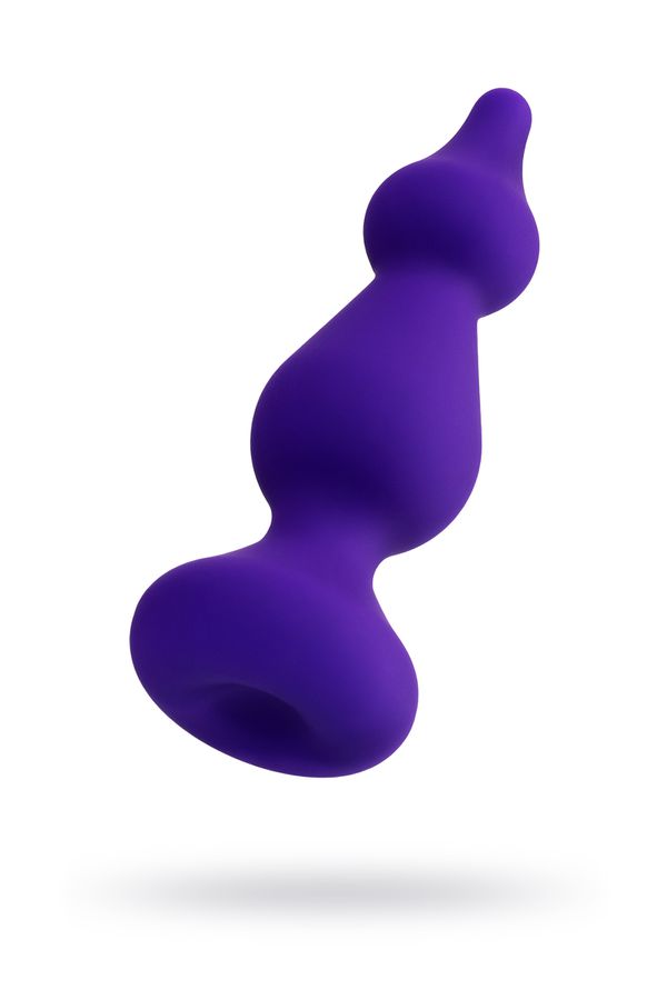 Анальная втулка ToDo by Toyfa Sholt, силикон, фиолетовый, 10 см, Ø 3 см (арт. 357031)
