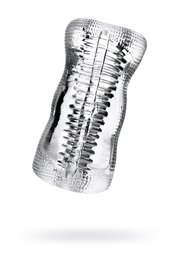 Мастурбатор нереалистичный Lingam by TOYFA Asha, TPE, прозрачный, 14 см (арт. 880103)