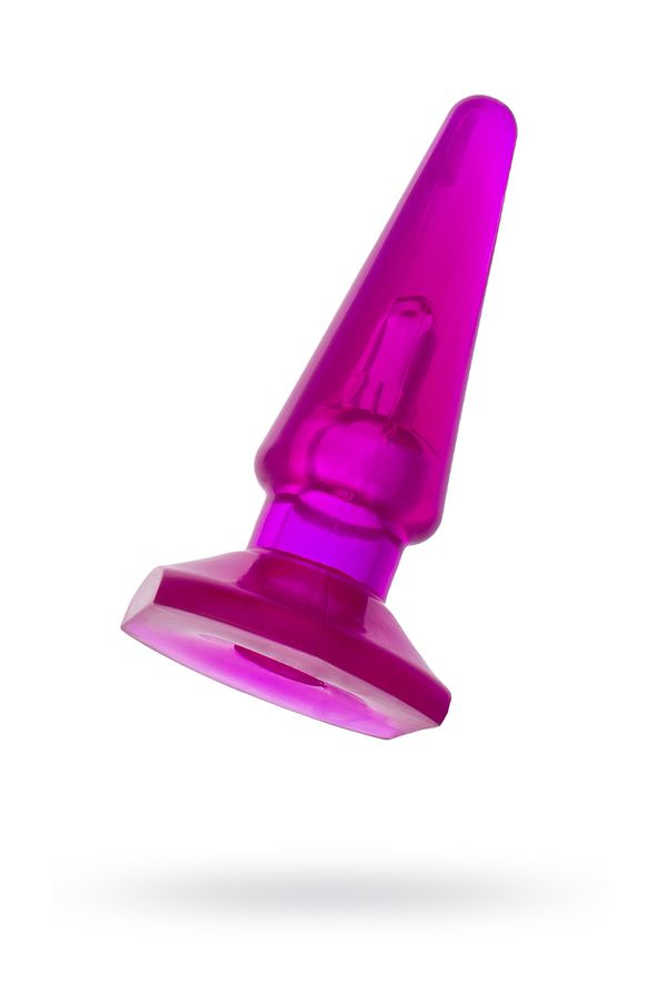 Анальная втулка Toyfa, PVC, фиолетовый, 9,5 см, Ø 3,2 см (арт. 881303-4)