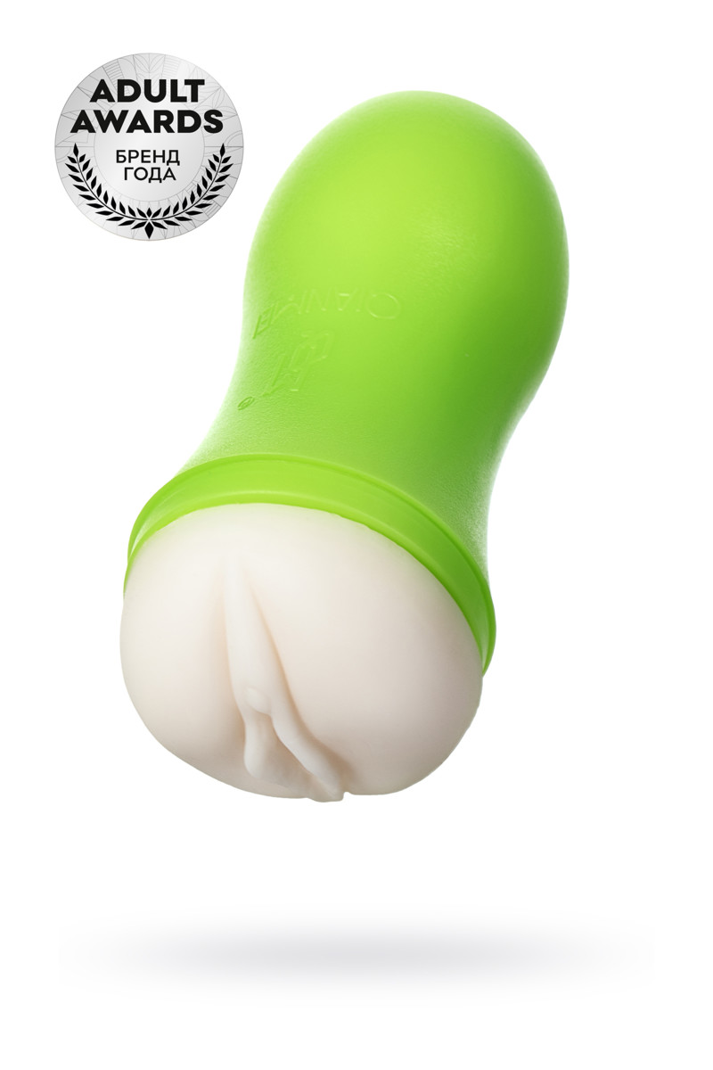 Мастурбатор TOYFA A-Toys Crista, вагина, TPE, зеленый, 14 см (арт. 763006)