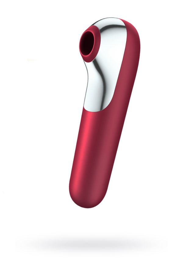 Вакуумно-волновой стимулятор Satisfyer Dual Love, красный, 16 см (арт. J2018-99-2)