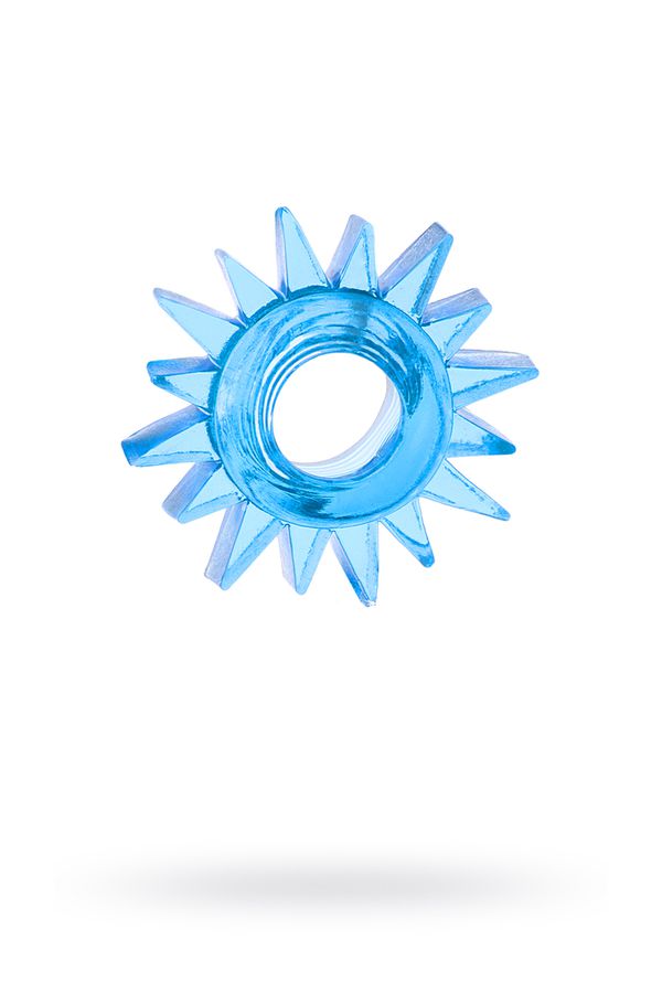 Эрекционное кольцо Toyfa, TPE, синий, Ø 3,5 см (арт. 818004-6)