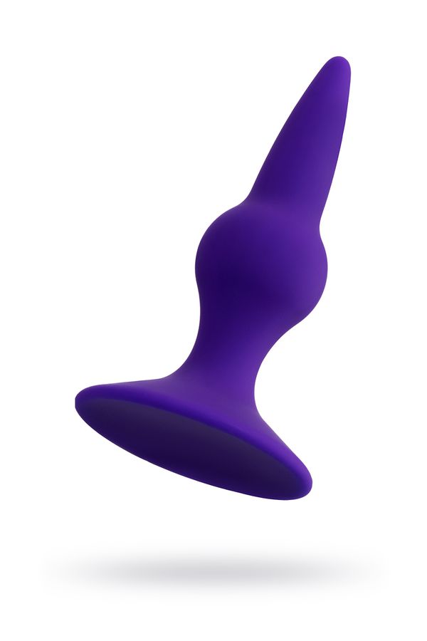Анальная втулка ToDo by Toyfa Klapsy, силикон, фиолетовая, 10,5 см, Ø 3 см (арт. 357032)