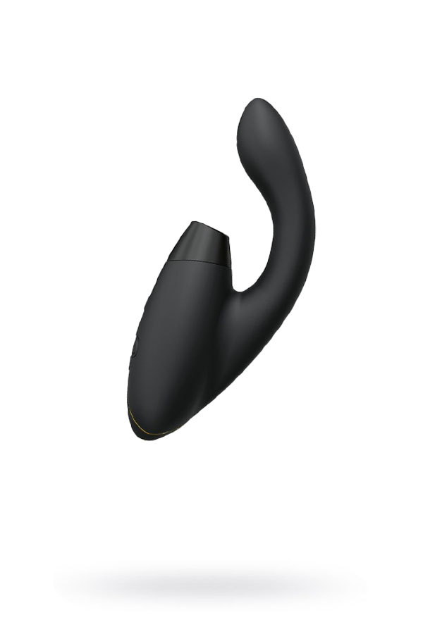 Бесконтактный клиторальный стимулятор Womanizer Duo 2, черный, 20,3 см (арт. WZ142SG9)