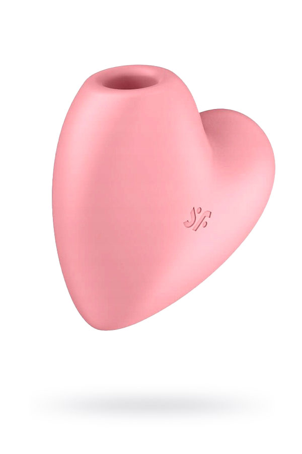 Вакуумно-волновой стимулятор с вибрацией Satisfyer Cutie Heart, розовый (арт. J2018-276-1)
