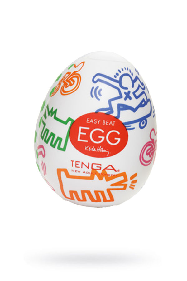 Мастурбатор-яйцо Tenga Keith Haring Street (арт. KHE-001)
