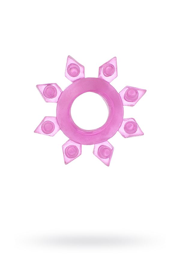 Эрекционное кольцо на пенис TOYFA, TPE, розовый, Ø 3,5 см (арт. 818002-3)