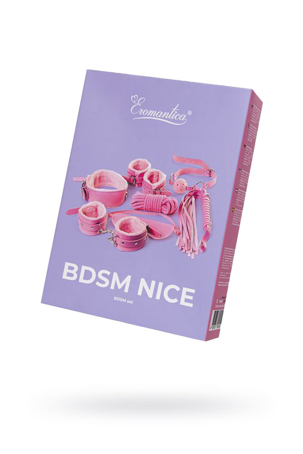 Набор для ролевых игр Eromantica BDSM Nice, розовый (арт. 213114)
