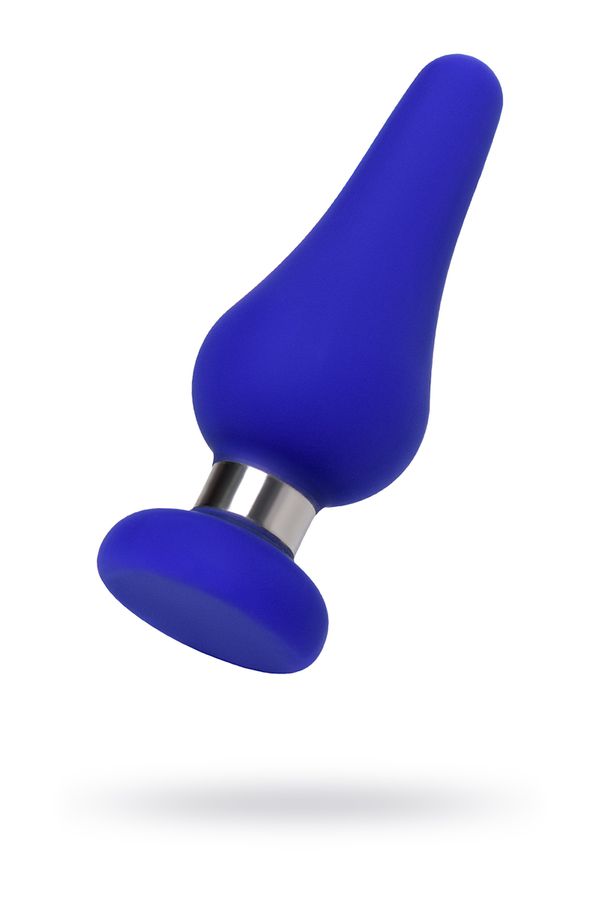Анальная втулка ToDo by Toyfa Classic, размер L, силикон, синяя, 13 см, Ø 4,6 см (арт. 357011)