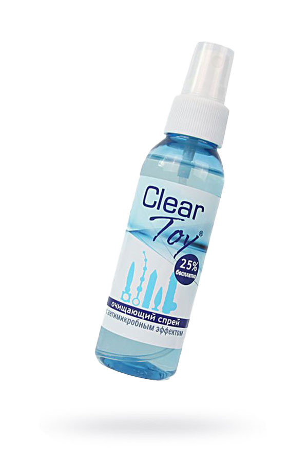 Очищающий спрей "Clear toy" с антимикробным эффектом (без запаха), 100 мл (арт. 14006, LB-14006)