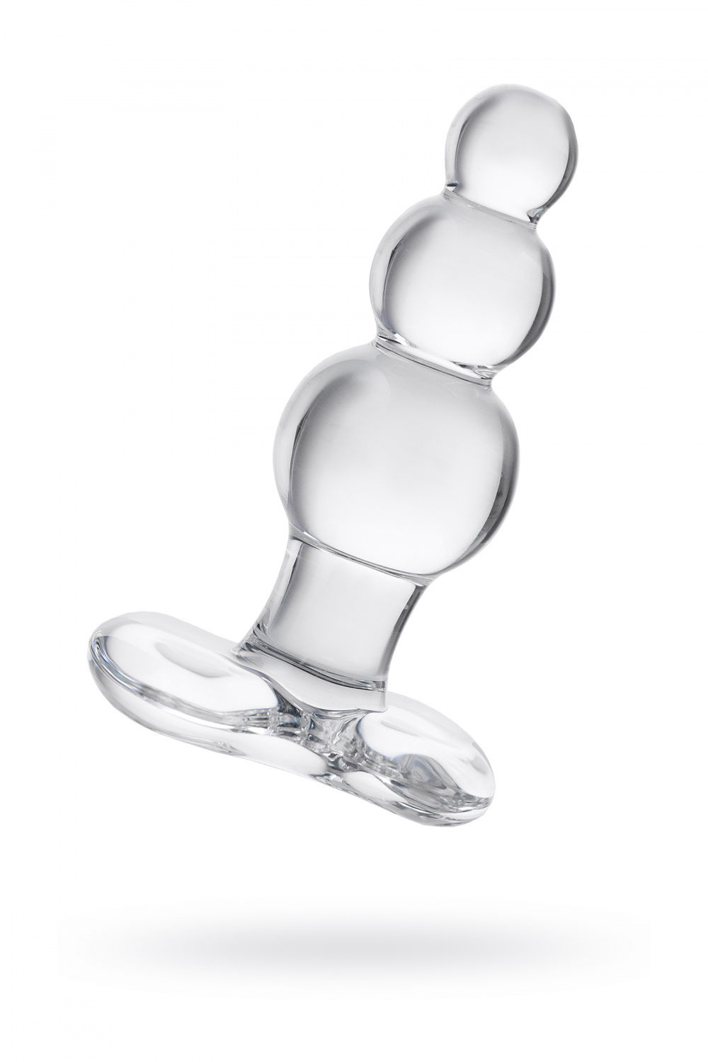 Анальная втулка Sexus Glass, стекло, прозрачная, 10,5 см, Ø 3,5 см (арт. 912178)