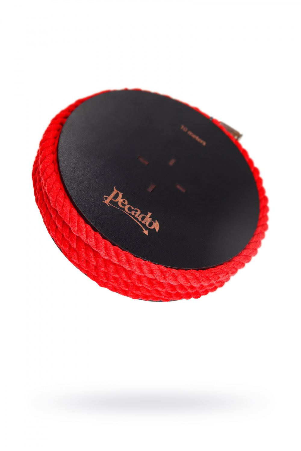 Веревка для шибари Pecado BDSM, на катушке, хлопок, красная, 10 м, Ø 8 мм (арт. 06413)