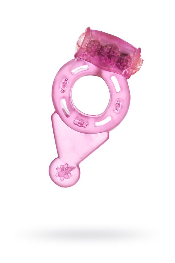 Виброкольцо Toyfa, TPE, розовый, Ø 3,5 см (арт. 818038-3)