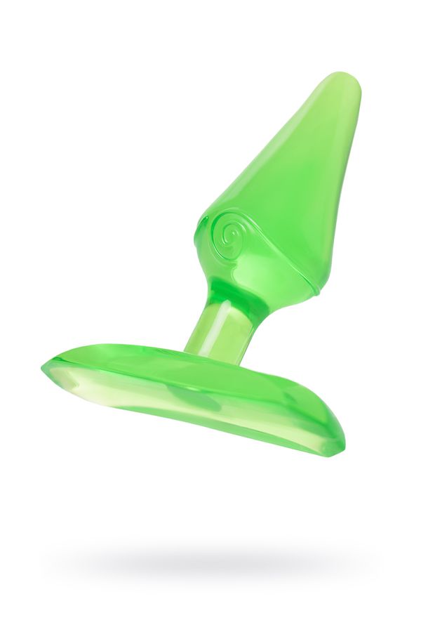 Анальная втулка Toyfa, ABS пластик, зеленая, 6,5 см, Ø 2,5 см (арт. 881304-7)