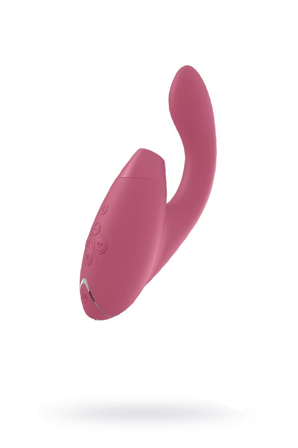 Бесконтактный клиторальный стимулятор Womanizer Duo, розовый, 20,3 см (арт. WZ071SG3)