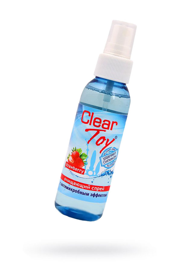 Очищающий спрей "Clear toy" Strawberry с антимикробным эффектом (с клубничным ароматом), 100 мл (арт. LB-14012)