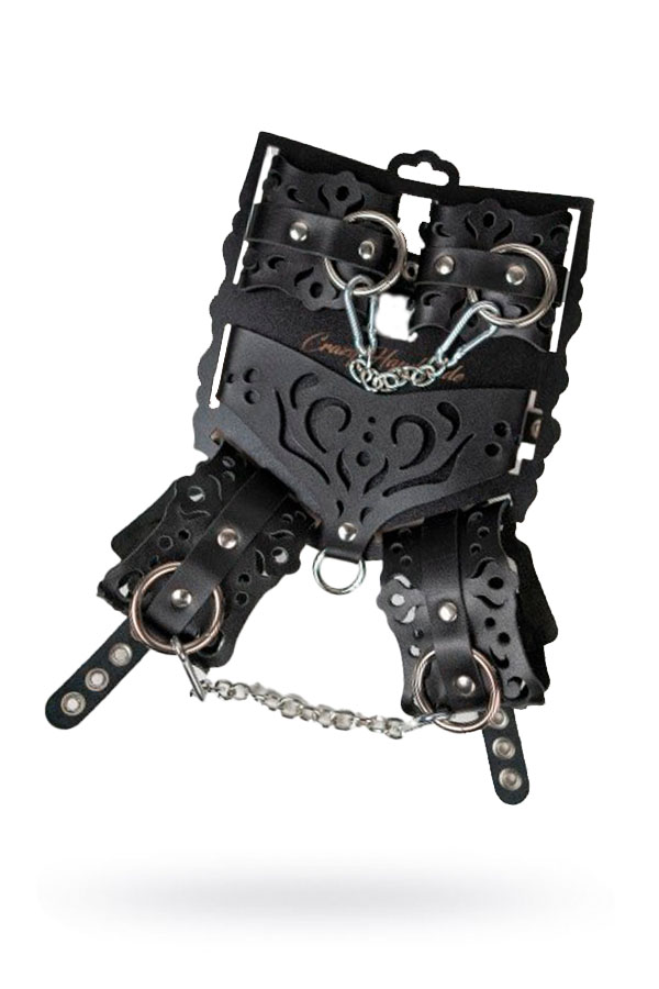 Набор ажурный (ошейник, наручники, оковы) (арт. СН-23037)