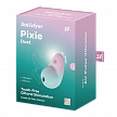 Вакуумный стимулятор клитора Satisfyer Pixie Dust, мятно-розовый (арт. J2018-272-1)