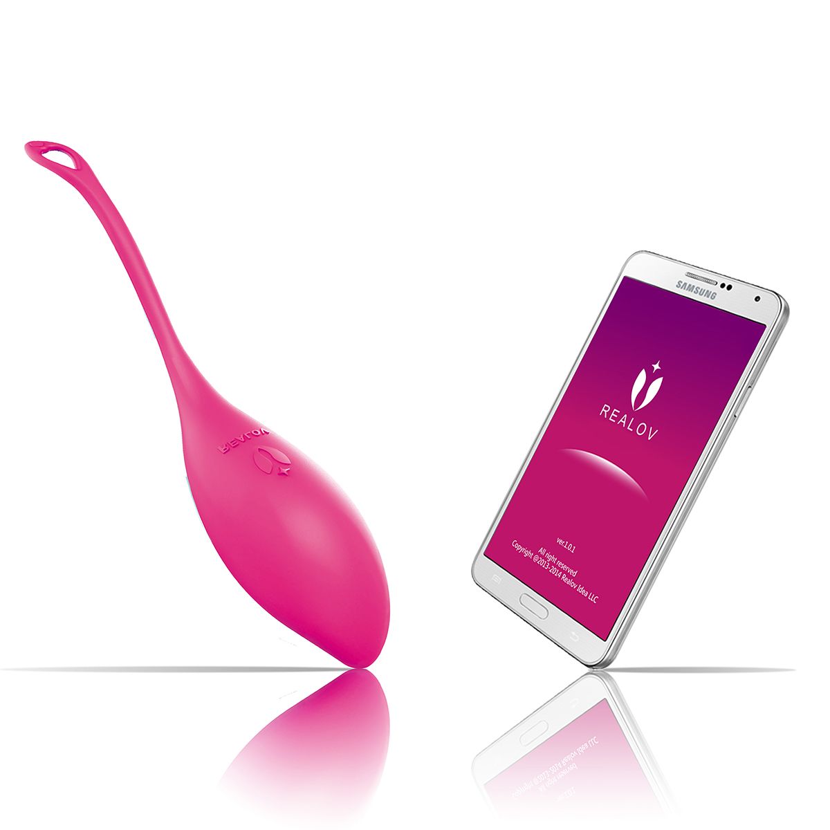 Вибромассажер многофункциональный Realov Serena Smart Mini Vibe Purple