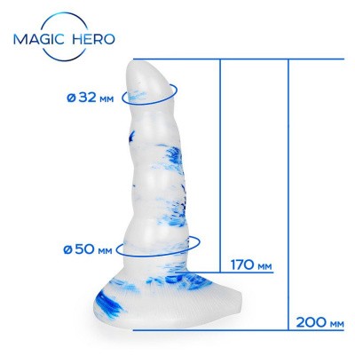 Фаллоимитатор Magic Hero,17 см, Ø 5 см (арт. MH-13004)