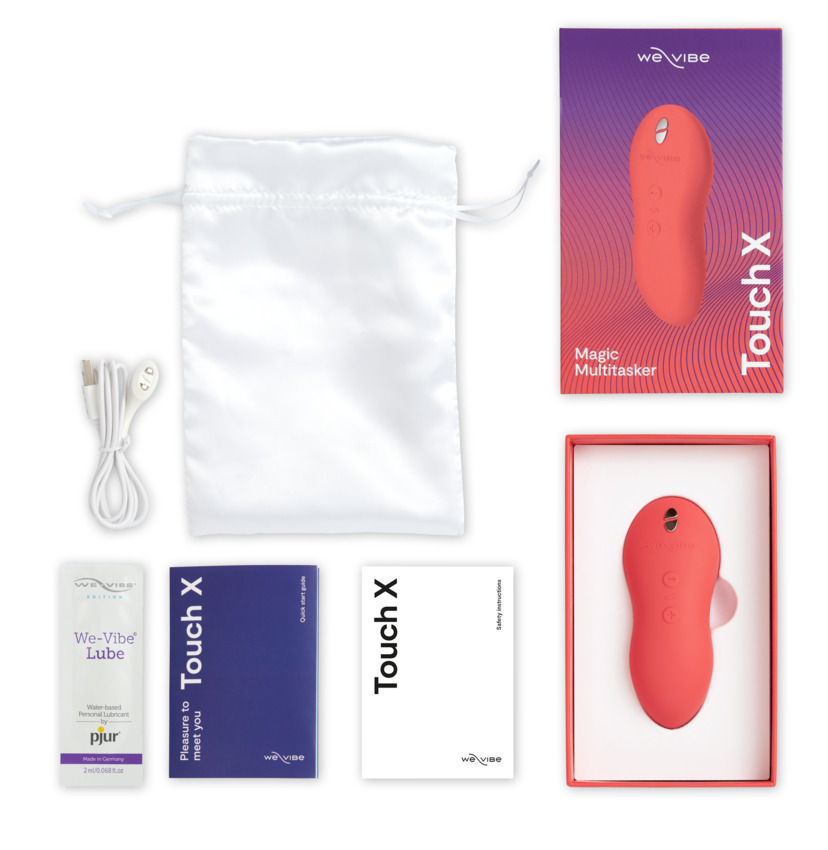 Вибромассажер непревзойденной формы We-Vibe Touch X розовый