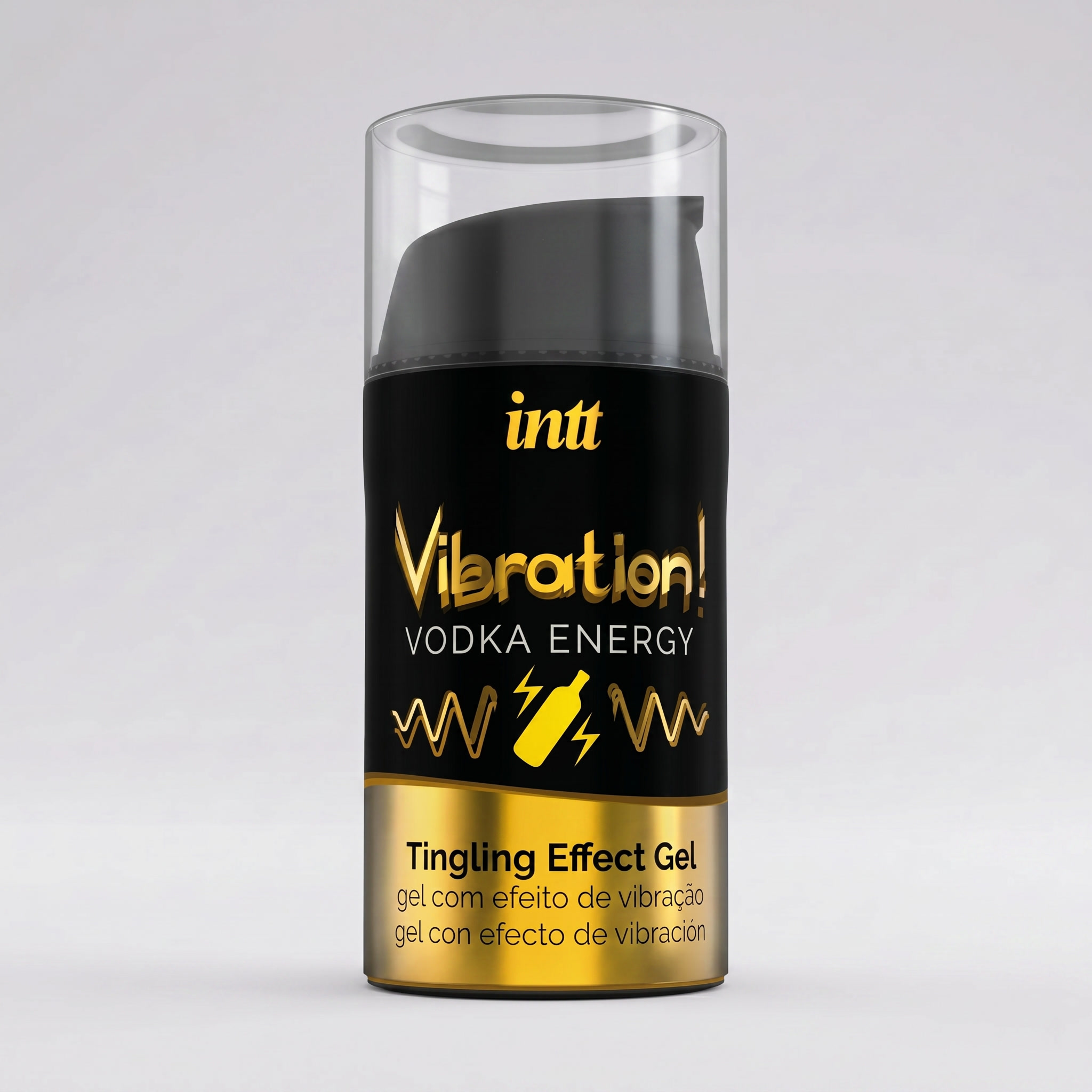 Жидкий интимный гель с эффектом вибрации, Intt Vodka Energy, 15 мл