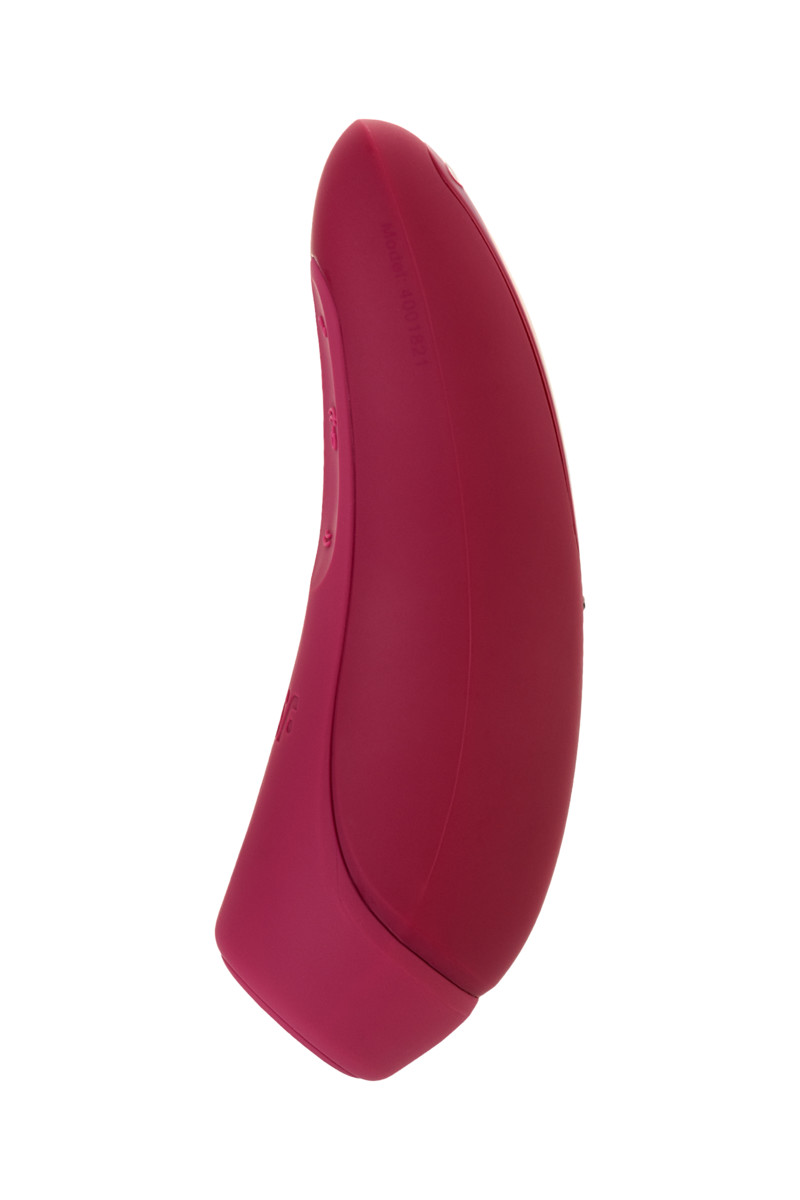 Вакуум-волновой бесконтактный стимулятор клитора Satisfyer Curvy 1+, силикон, красный, 14,3 см (J2018-80-3)