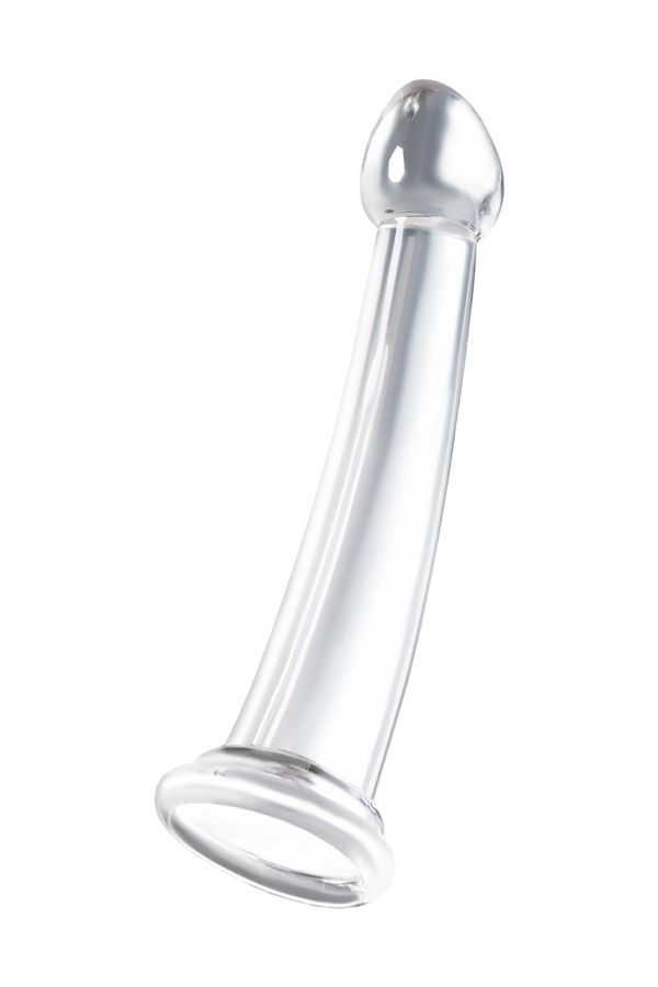 Нереалистичный фаллоимитатор Jelly Dildo XL Toyfa Basic, TPE, прозрачный, 20,5 см, Ø 4 см (арт. 882028-1)