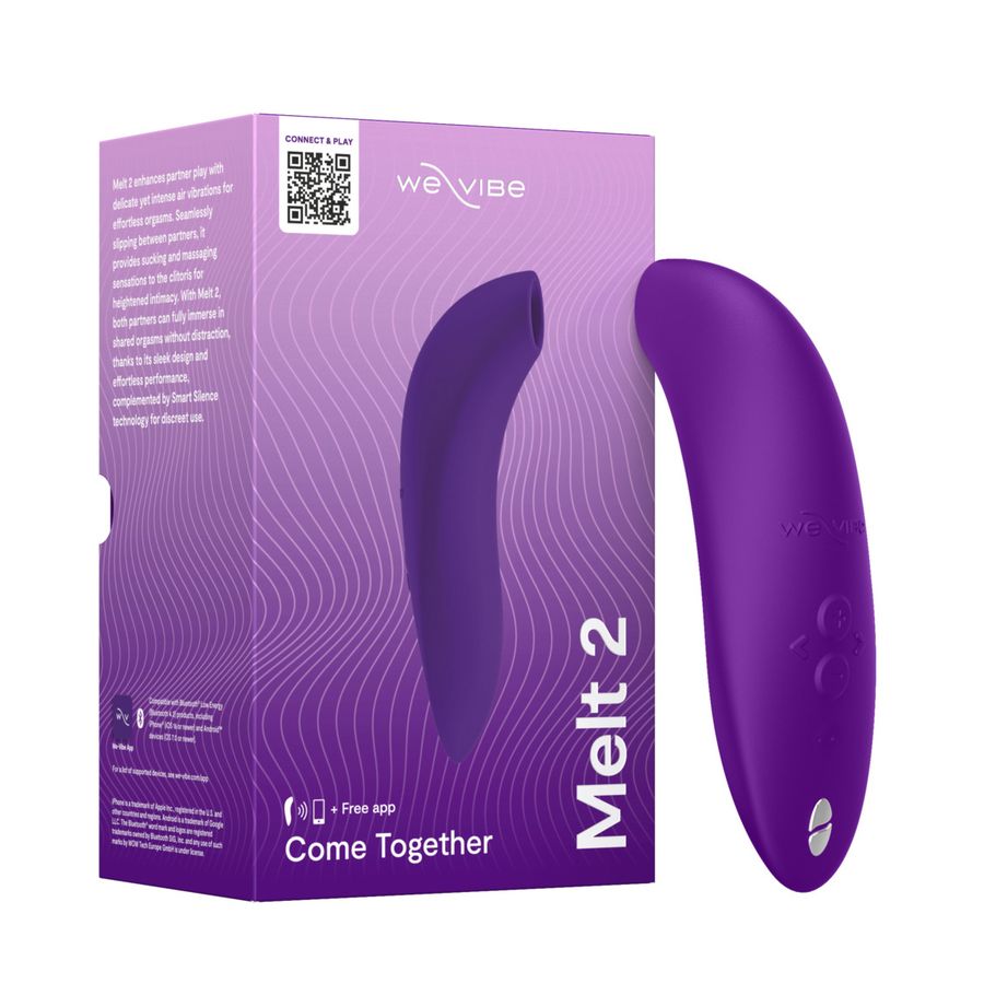 Бесконтактный клиторальный стимулятор We-Vibe Melt 2, фиолетовый, 13,8 см (арт. SNEL2SG4)