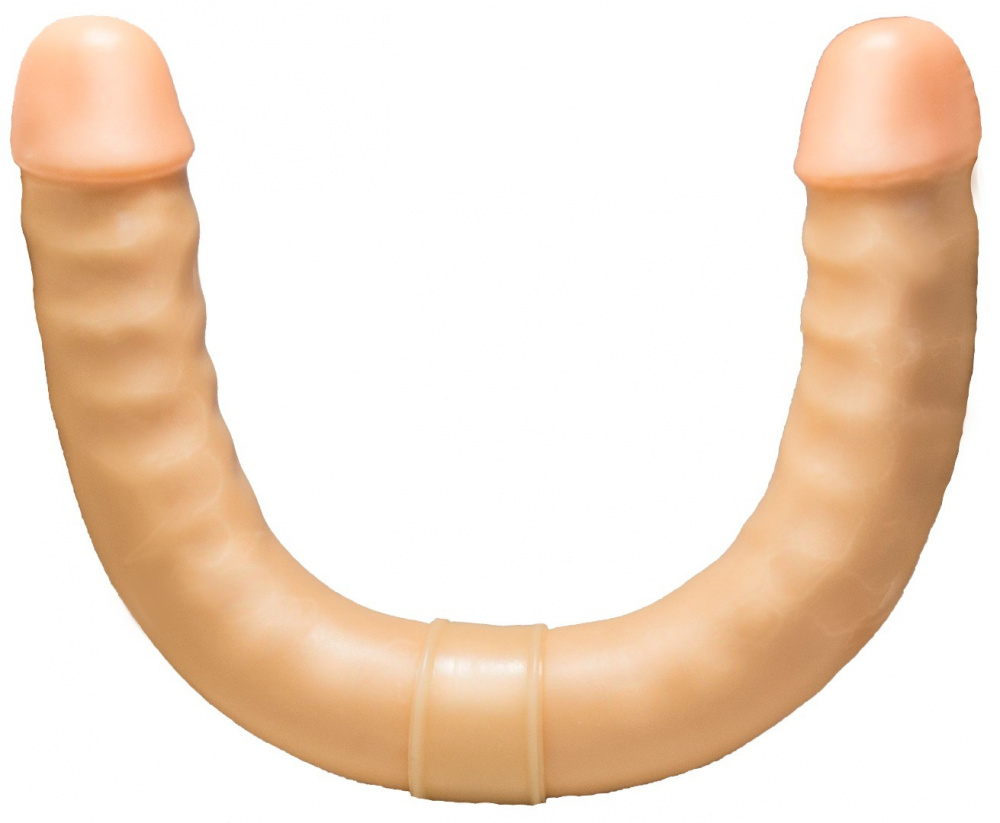 Фаллоимитатор двухсторонний в ламинате, 44 см, Ø 3,9 см (арт. 241100)