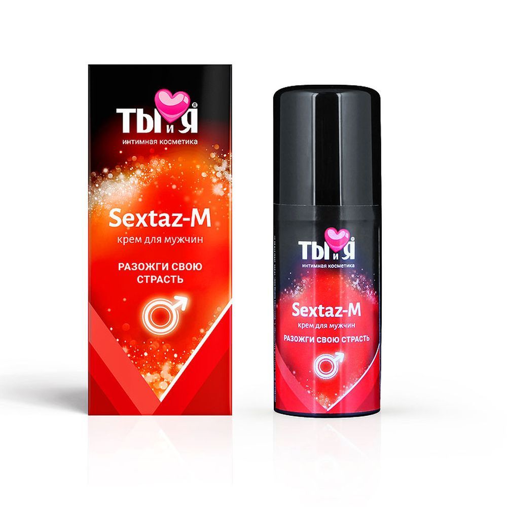 Крем Sextaz-M серии Ты и Я для мужчин 20г