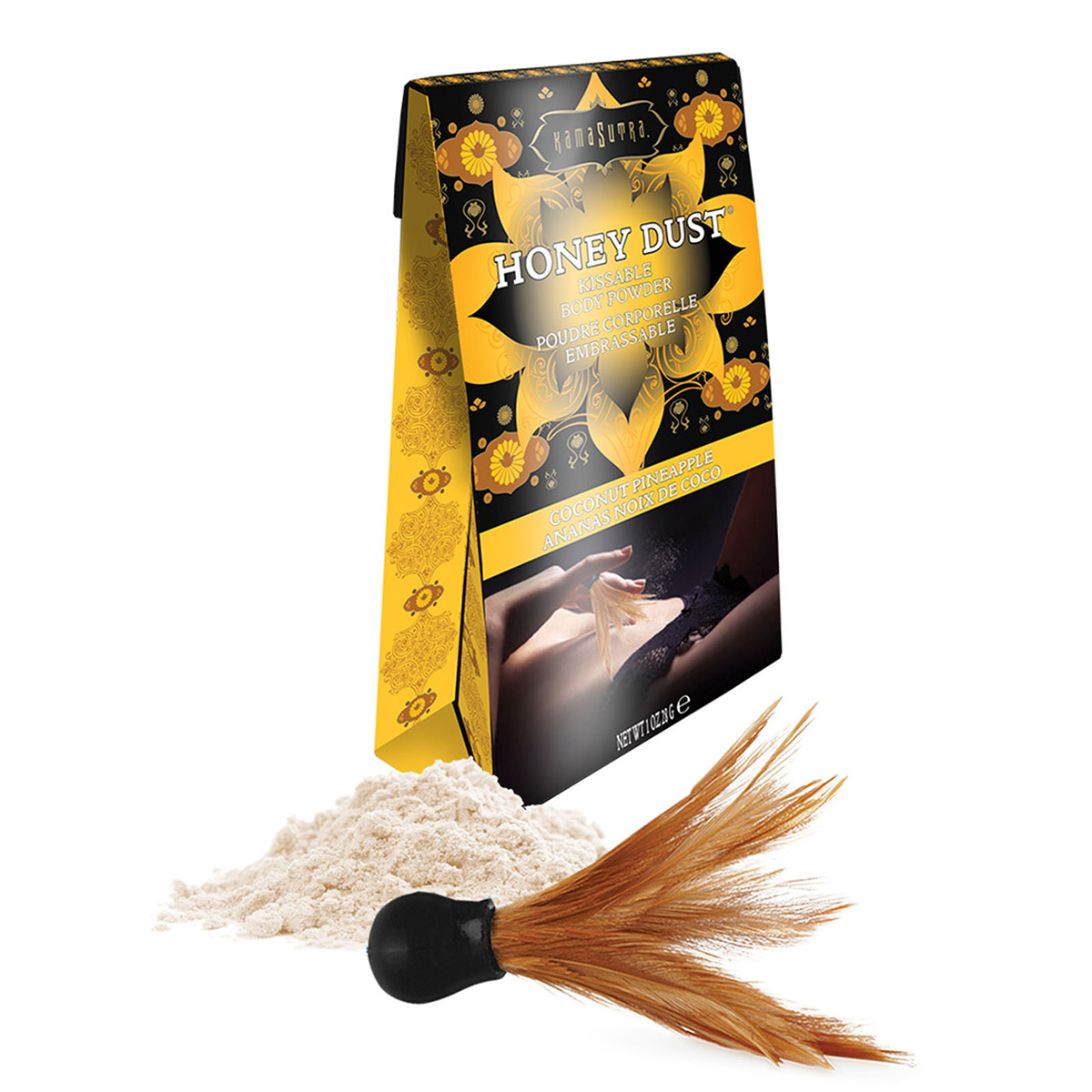 Ароматная пудра для тела Honey Dust Body Powder coconut pineapple 28 г