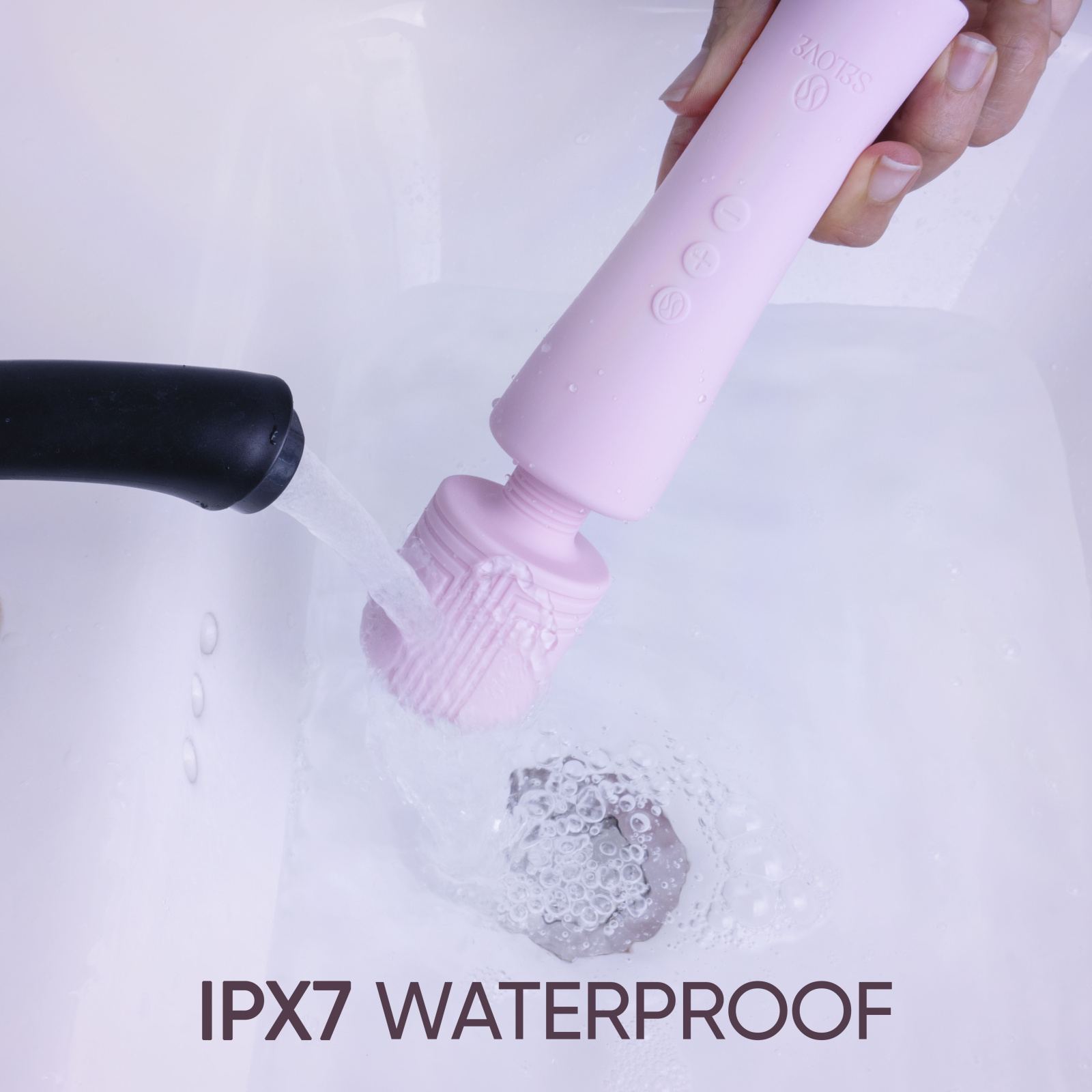 Вибратор-вонд Selove PulseWand, розовый, 20,3 см (арт. SE105-pink)