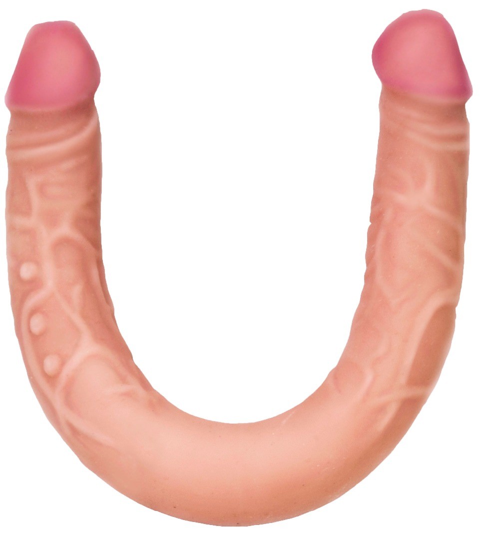 Фаллоимитатор двухсторонний, 47 см, Ø 4 см, киберкожа (арт. 930500)