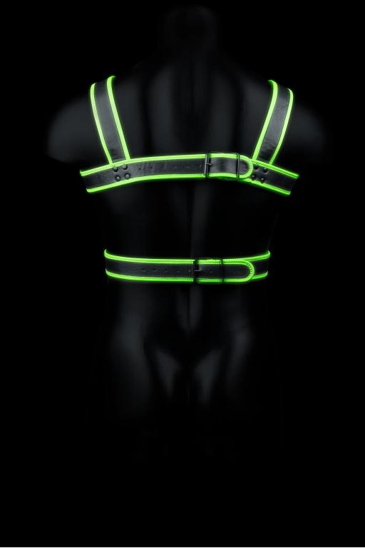 Портупея Body Harness - Glow in the Dark (L/XL)
