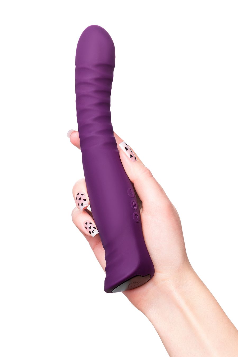 Вибратор Flovetta LUPIN, силикон, фиолетовый, 22 см (арт. 457711)