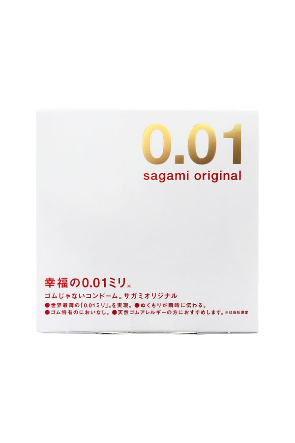 Презервативы Sagami Original 001, полиуретан, 1 шт.