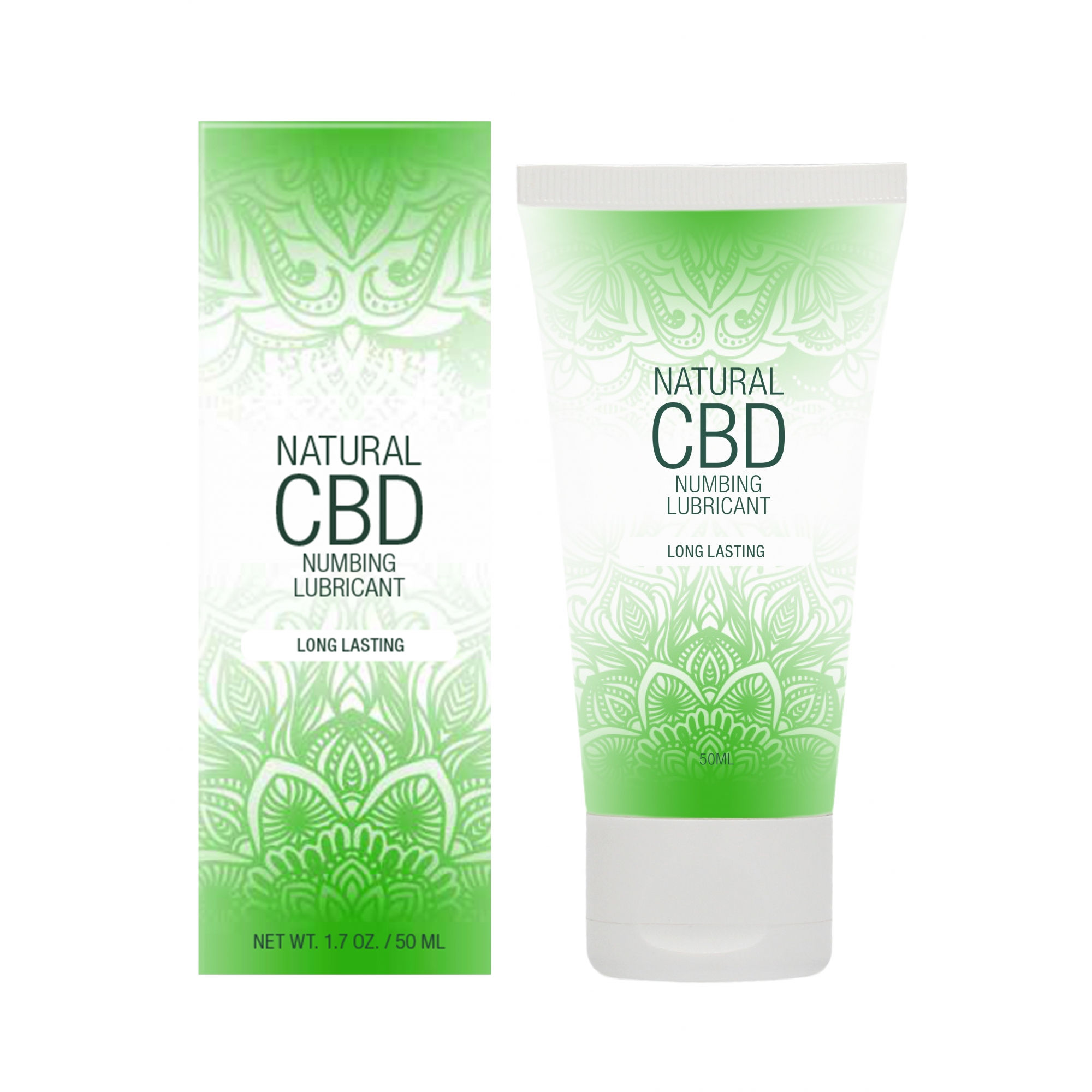 Лубрикант снижающий чувствительность Numbing Natural CBD - 50 ml