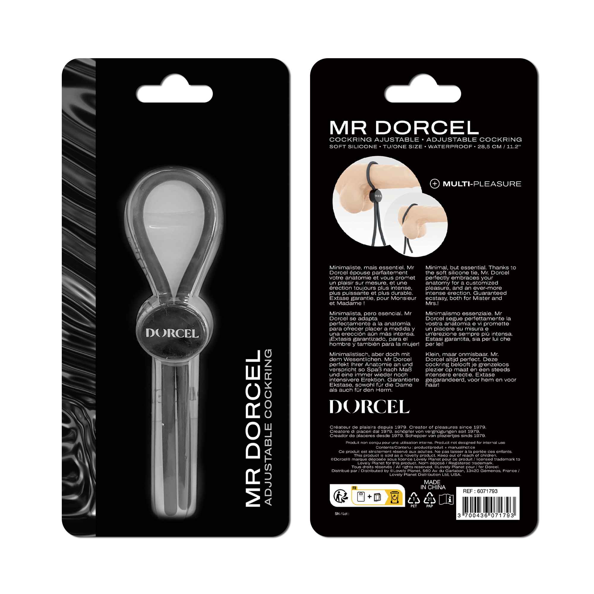Эрекционное лассо на пенис MR DORCEL