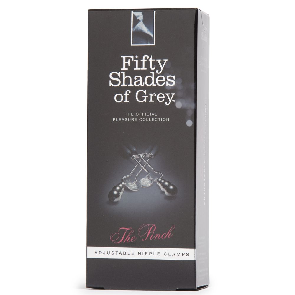 Зажимы для сосков Fifty Shades of Grey The Pinch Adjustable, 8,1 см (арт. 40186)