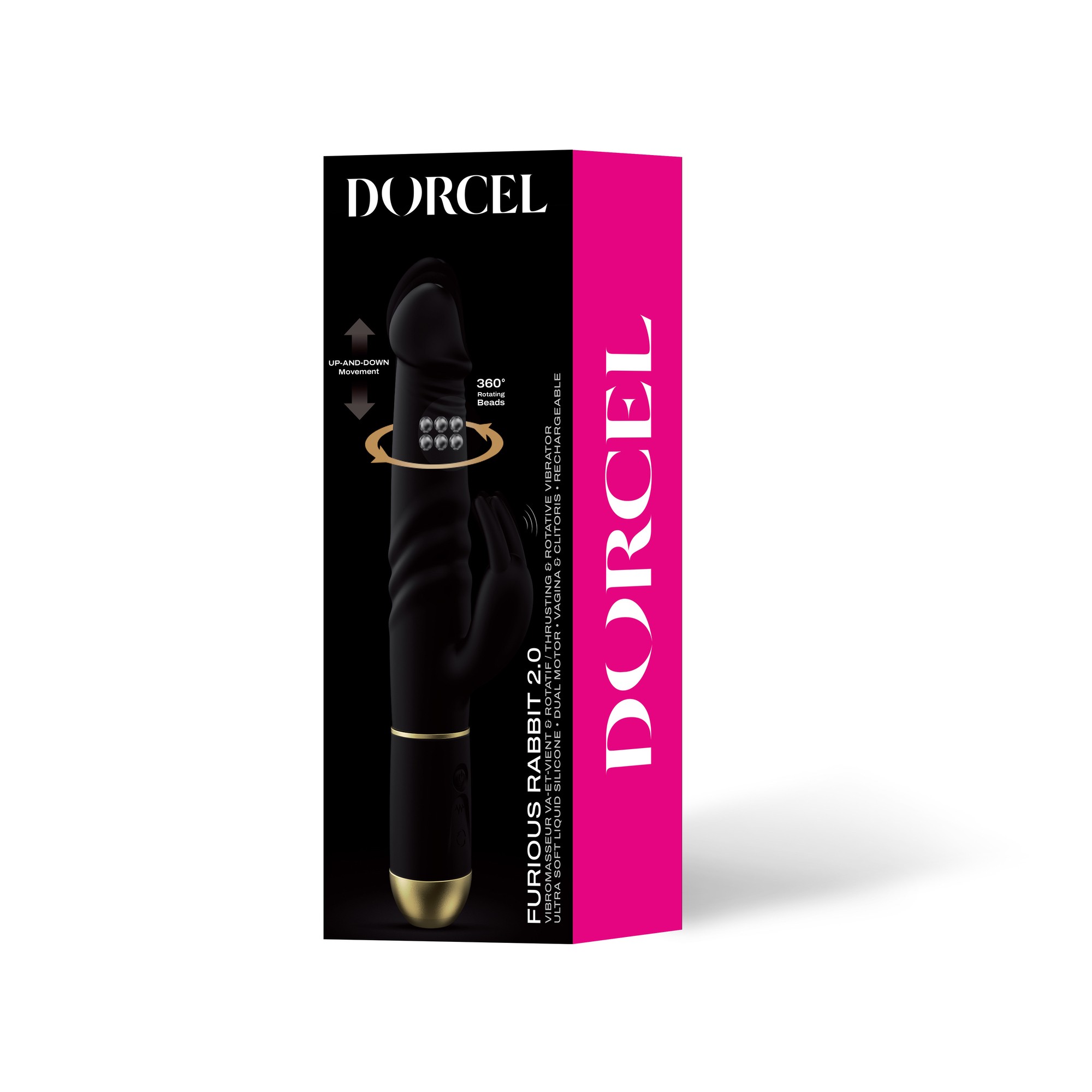 Вибратор-кролик Dorcel FURIOUS RABBIT 2.0