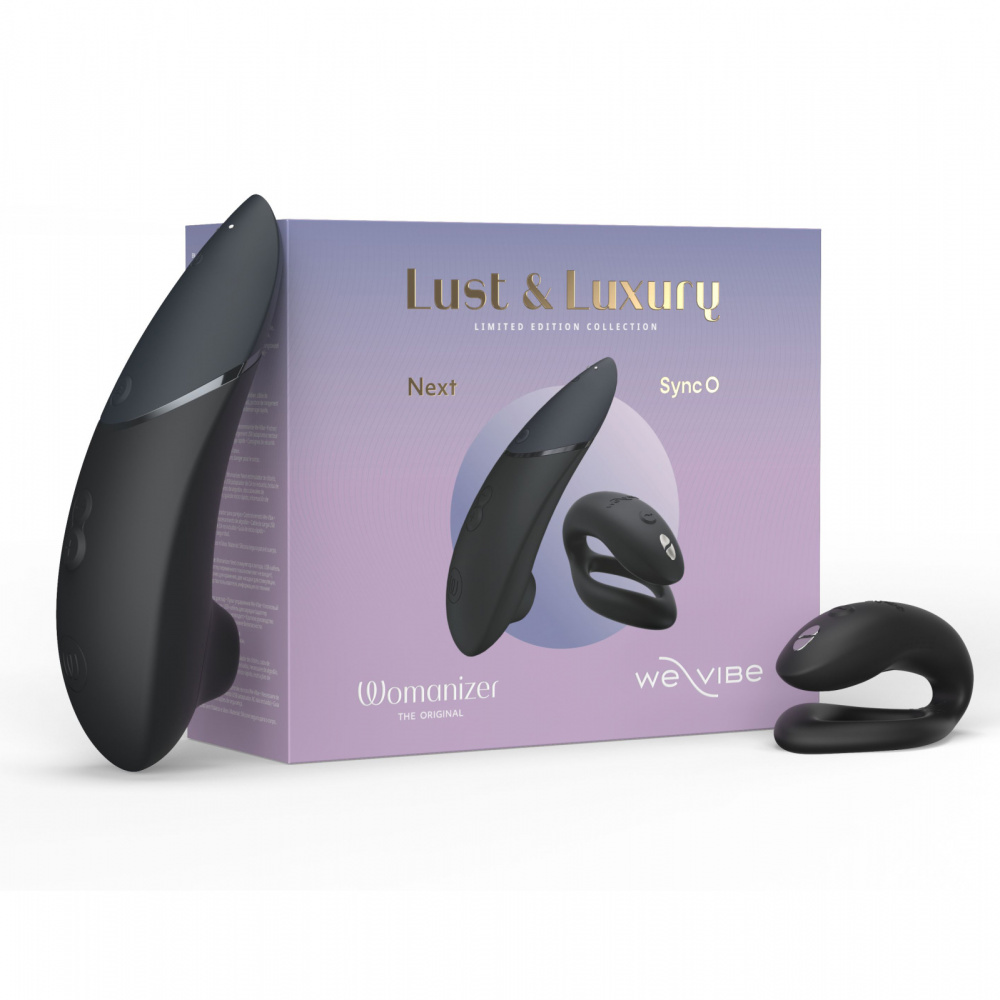 Набор Lust & Luxury: Womanizer Next and We-Vibe Sync O, черный (арт. WZXY1SG9)