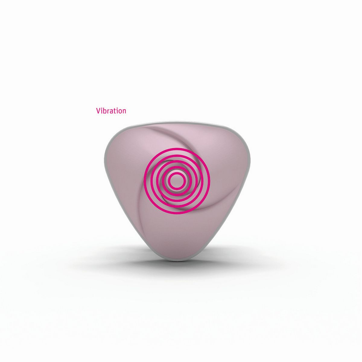 Вибромассажёр Mystim Heart's Desire, розовый
